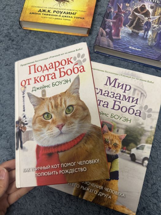 книги гарри потер кот боб