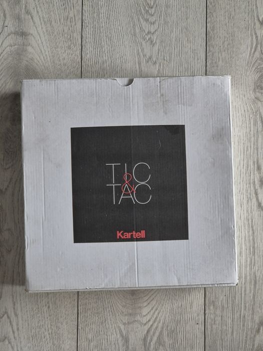 Ceas Kartell negru 30x30 cm