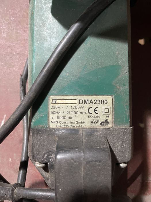 Polizor unghiular si freza pentru canturi