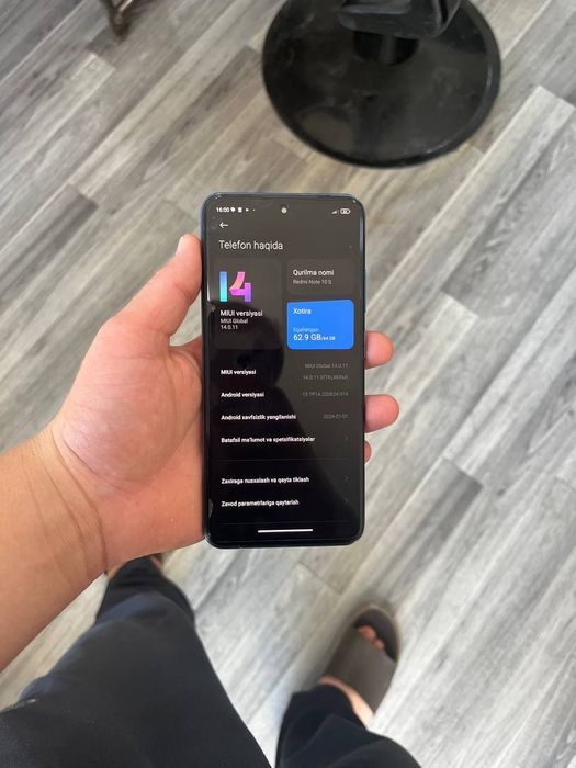 Redmi note 10 S garantiya bor