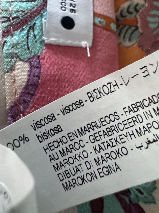 Pantaloni Zara cu cracul larg din vascoza