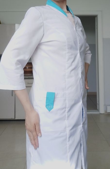 Халат лабораторный, медицинский
