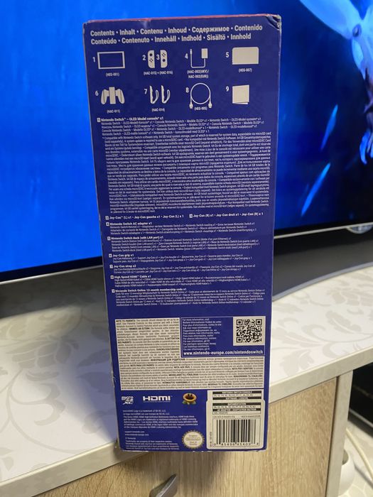 Consola Joc Nintendo Switch OLED Super Mario Bros. Wonder sigilat