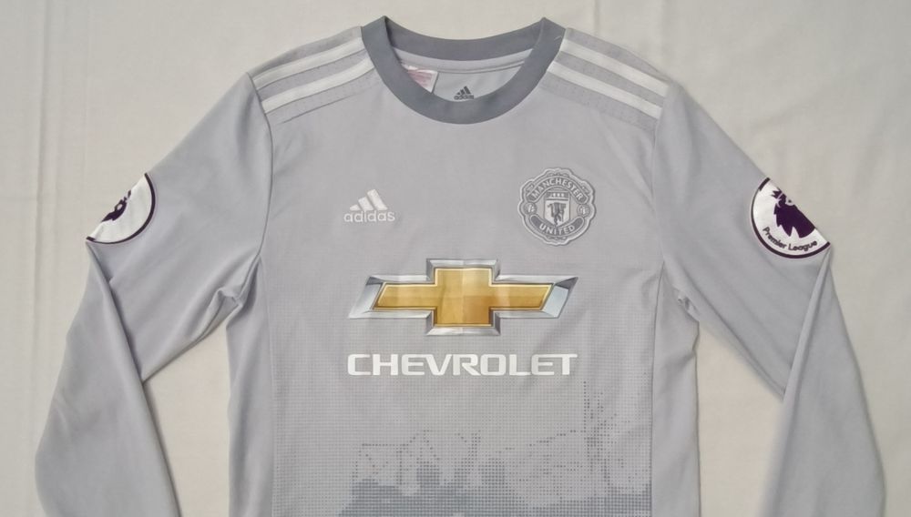 Adidas Manchester United #9 Lukaku Third Jersey оригинална тениска ръст 140-152см Адидас Манчестър Юнайтед #9 Лукаку фланелка футбол