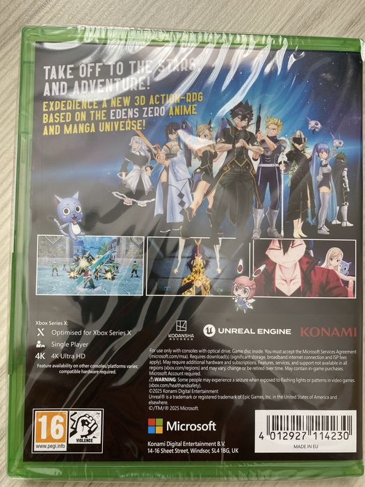 Jocuri Edens&Zero PS5&Xbox seria X