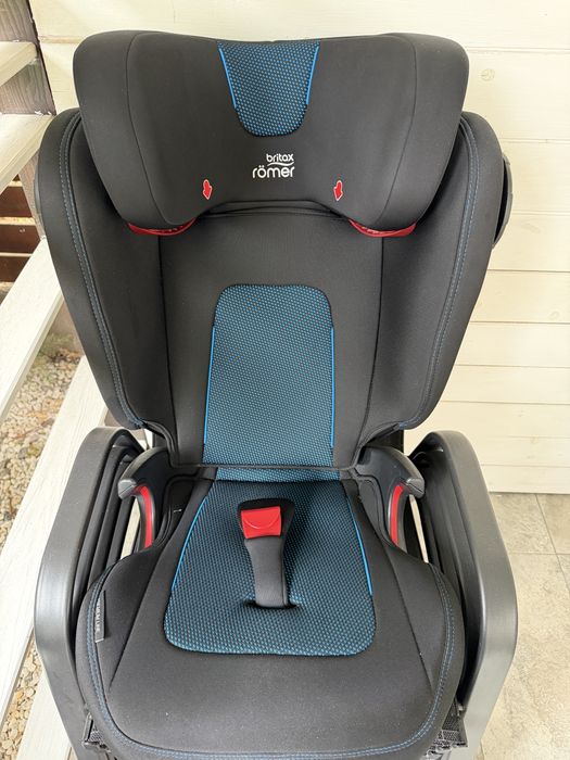 Scaun auto ISOFIX Britax Romer KIDFIX III S Cool Flow Blue, 15-36 kg, Albastru