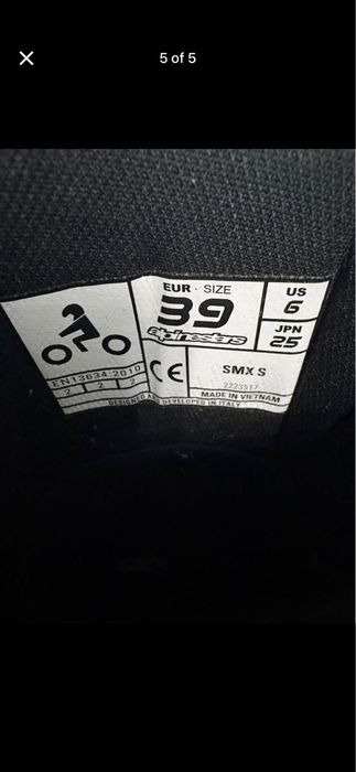 Ботуши Alpinestars Smx-S 39
