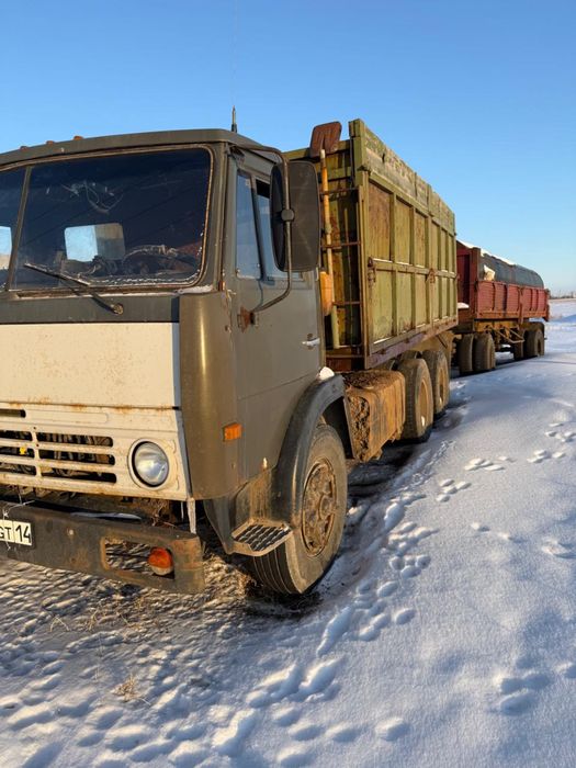 Продам 2 камаза самосвала с прицепом