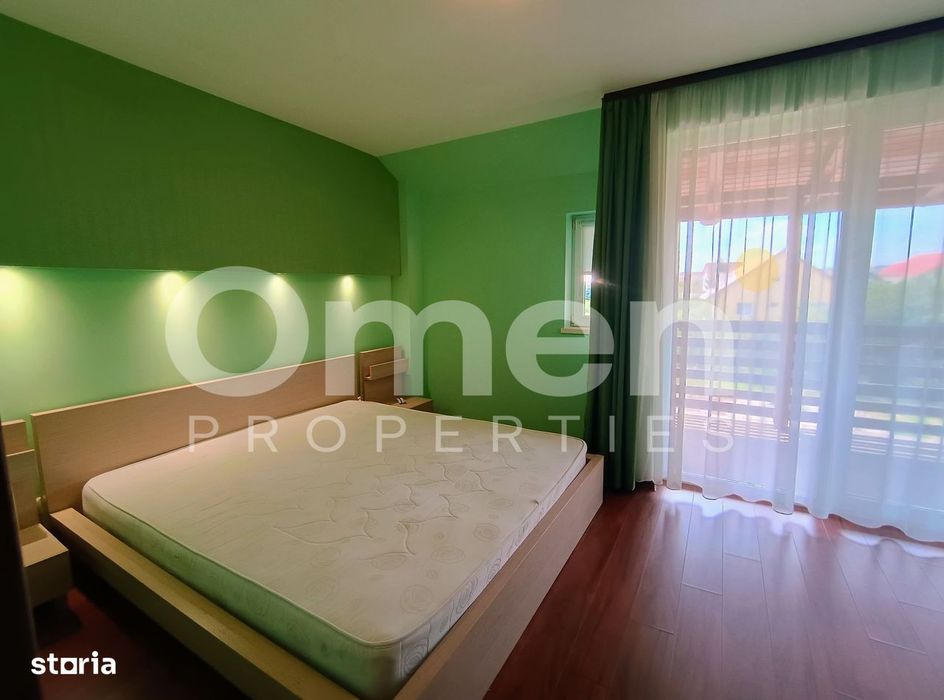 Casă de închiriat | 150 mp utili | Garaj | Complet mobilată și utilată