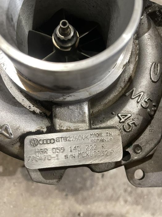 ГТБ2260ВК GTB2260VK от Ауди3.0ТДИ 239к.с.