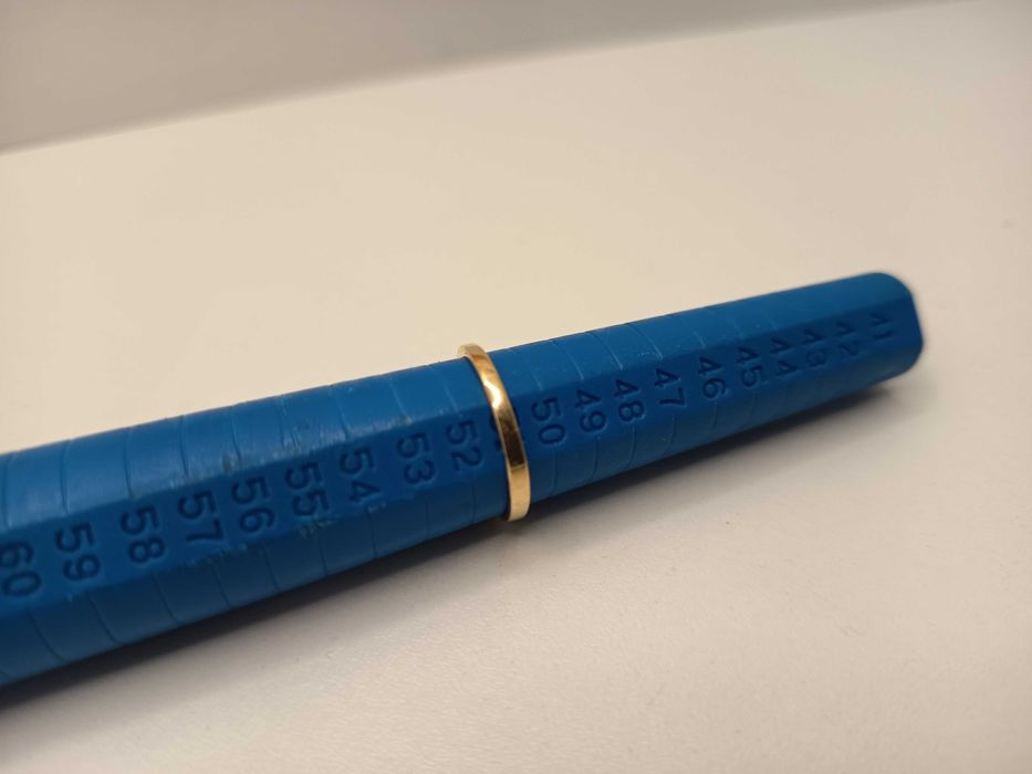 Inel aur galben + aur alb 18 Karate cu diamante (3.53 grame) ID10293