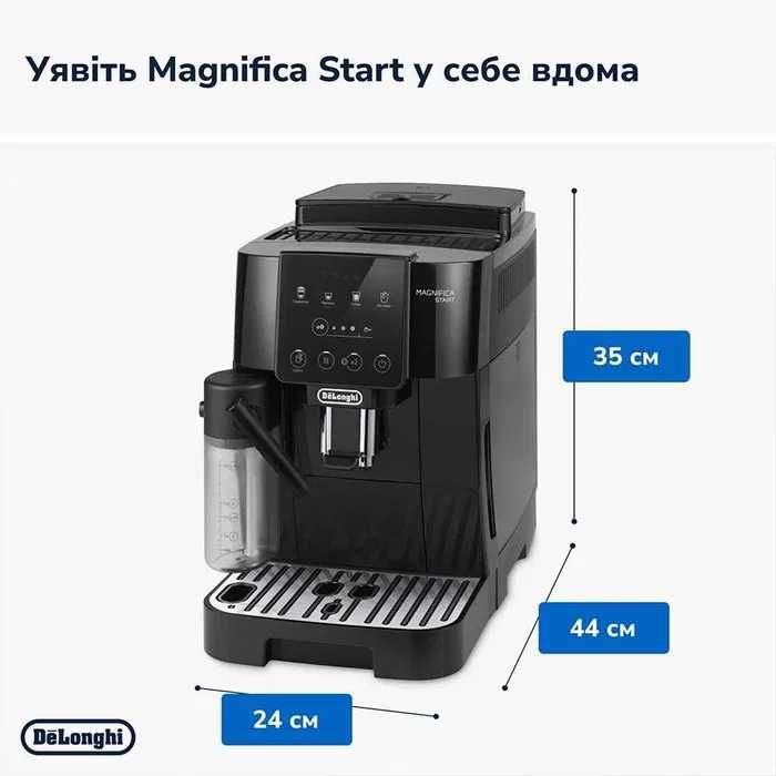 Кофемашина DeLonghi ECAM220.60. B, сенсорное управление