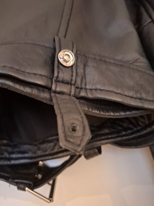 Geaca piele natural Zara M