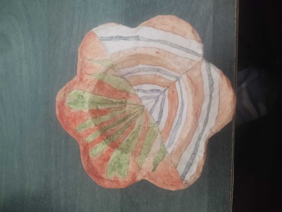 Mici boluri handmade și pictate manual din papier mache