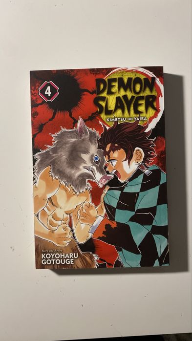 Manga demon slayer volumele 1-4