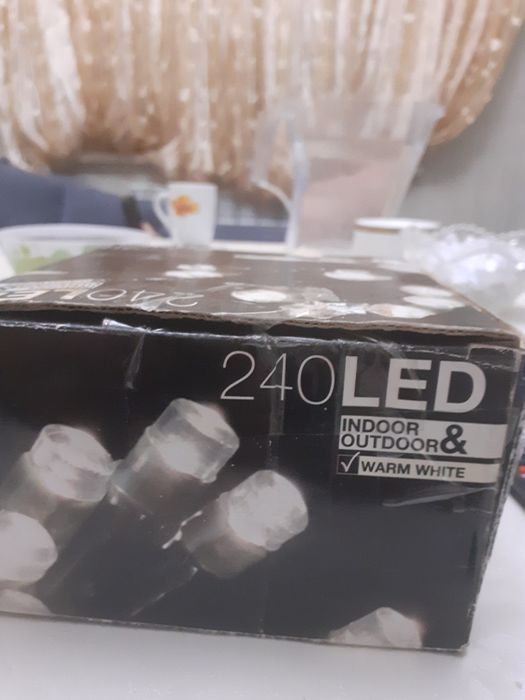 Гирлянда очень длинная