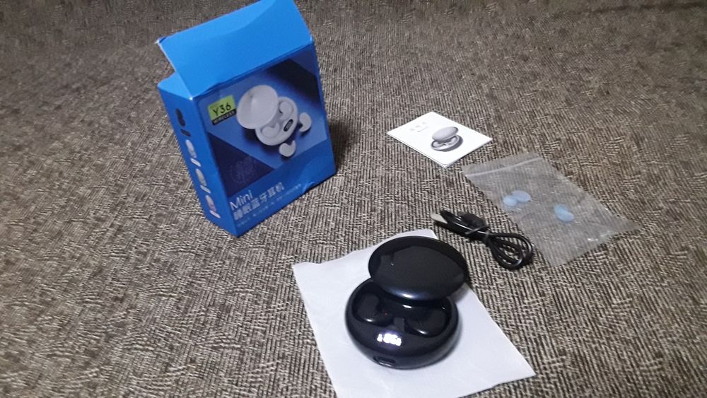 Caști bluetooth headset wireless.