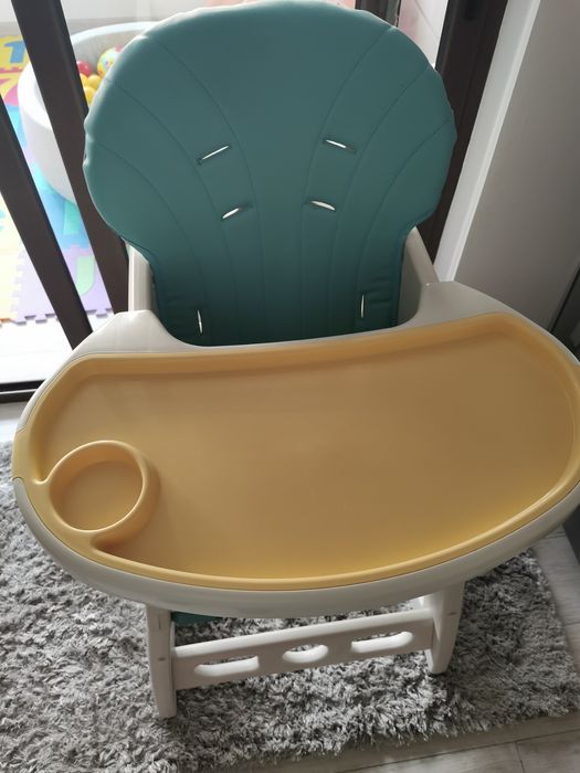 Scaun de masa 2 in 1 pentru bebelusi si copii Juju