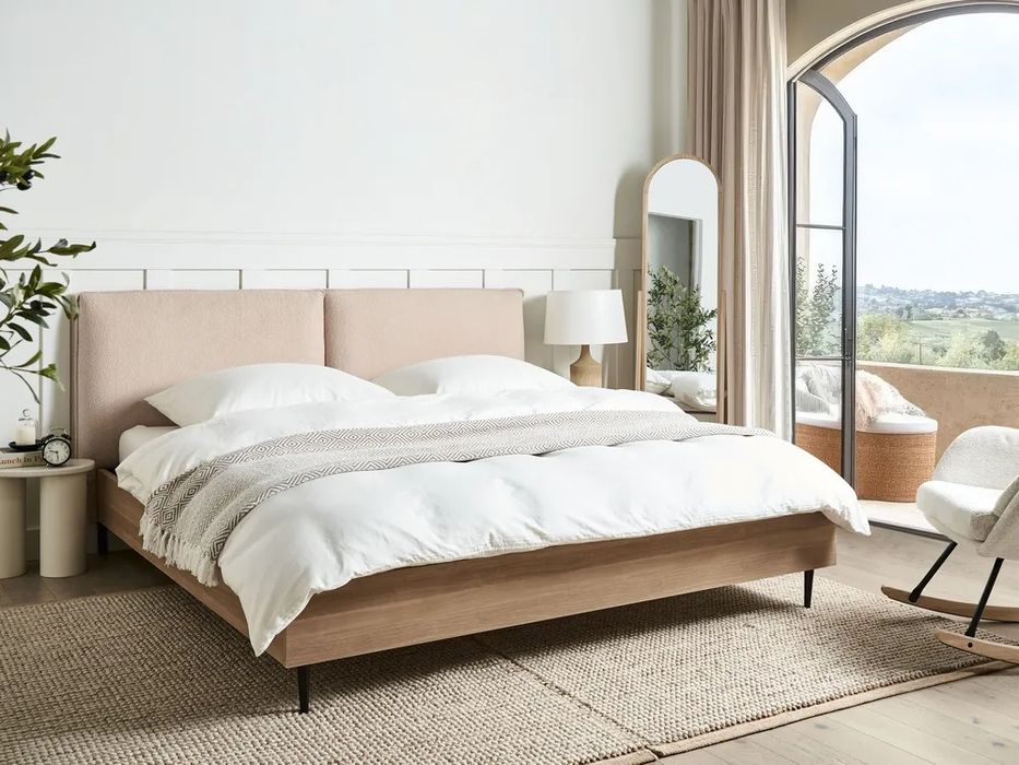 NOU Pat dormitor LIMANTON, beige, 160/200cm
