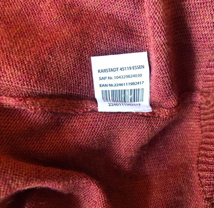 80% вълна A.W. Dunmore Wool Pullover мъжки пуловери - М