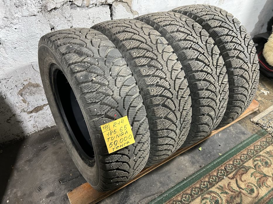R14, Tunga 185.65 шипы 4шт 185.65