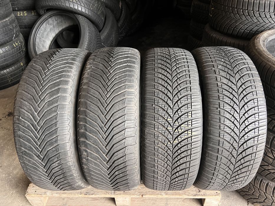 4 anvelope all season 225/55/18 , GoodYear / Michelin , DOT 2022