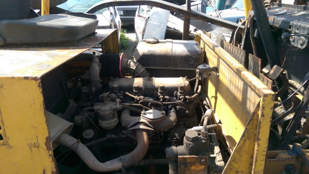 motostivuitor balkancar(sibicar) cu motor Perkins in patru