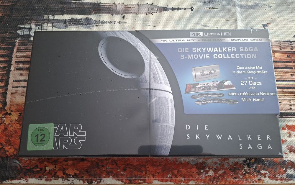 Чисто нов box set -  Star Wars 1-9 - Die Skywalker Saga 4K Ultra-HD