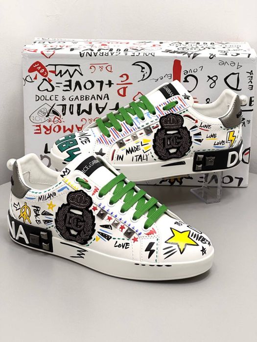 adidasi barbati unisex sneakersi Dolce Gabbana