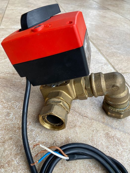 servomotor Herz vană cu trei cai
