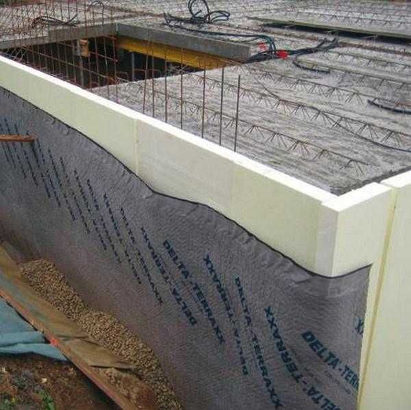 Профилированная мембрана,дренажная мембрана DELTA Турция