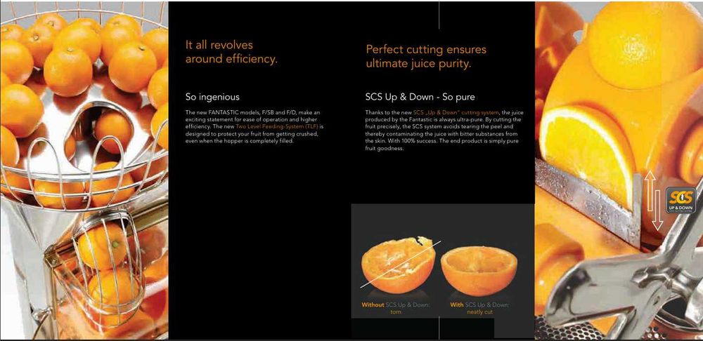 Storcător portocale comercial Citrocasa