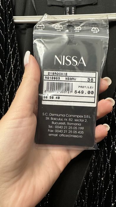 Rochie cu sclipici NISSA