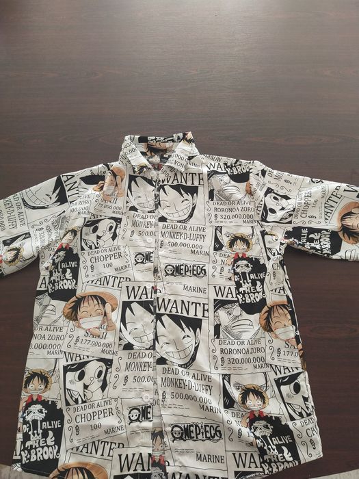 Рубашка летняя аниме Ванпис