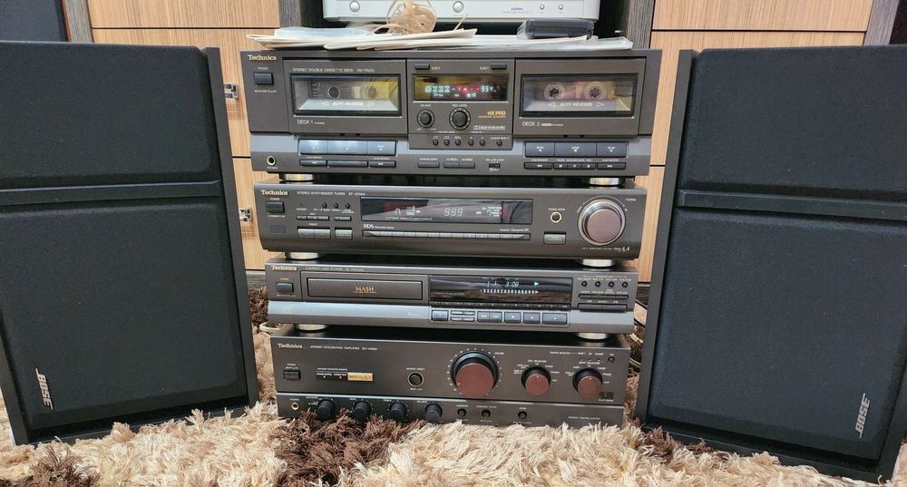Linie audio Technics si Boxe Bose