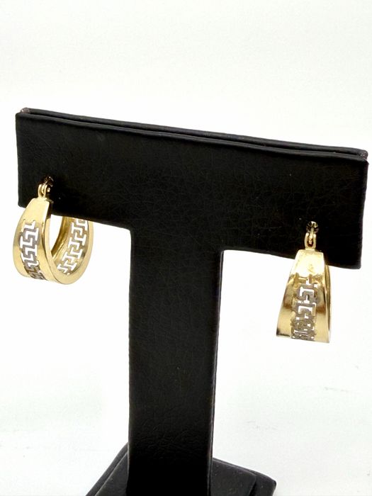 Cercei model versace 14k 3.95gr cod unic 4252