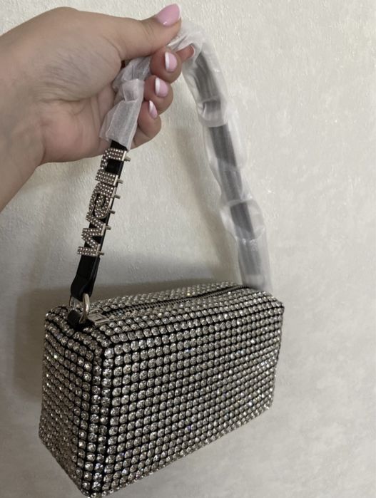 Крутая Сумка Ванг Wang со стразами