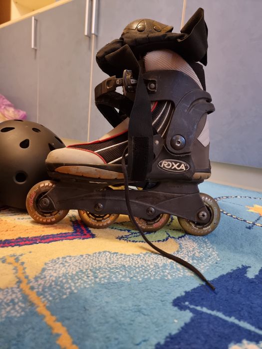 Role cu echipament complet, cască, cotiere, genunchiere