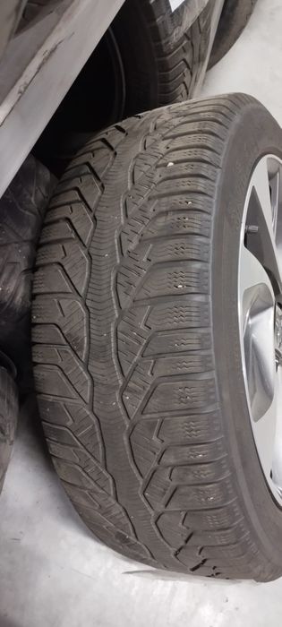 Jante aluminiu  originale DS4 / 5 cu anvelope iarna  Kleber set/4 buc