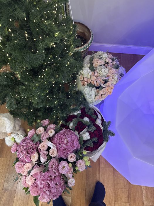 Цветы букеты свежие