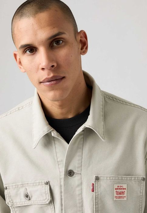 Geacă ”SUNRISE TRUCKER” Levi's® Workwear, gri, oversized (56)