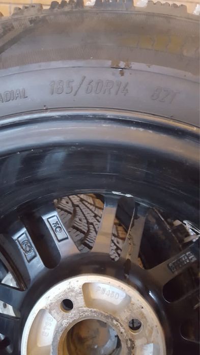 Диски с зимними шинами