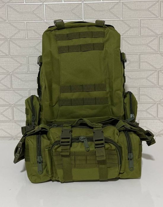Новый тактический рюкзак 55лт сумка в комплекте