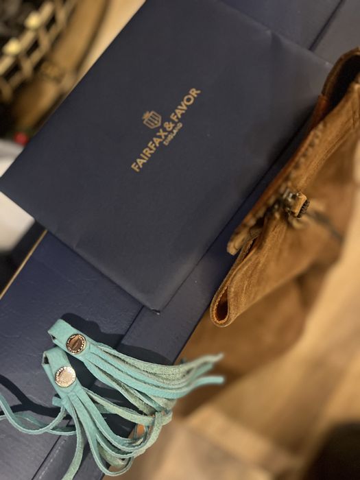 Cizme Fairfax & Favor England – piele întoarsă – premium