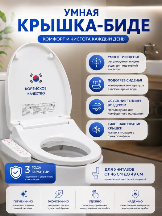 Умное сиденье на унитаз