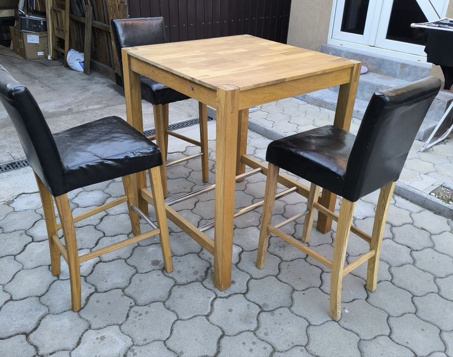 Set masa bucatarie cu scaune