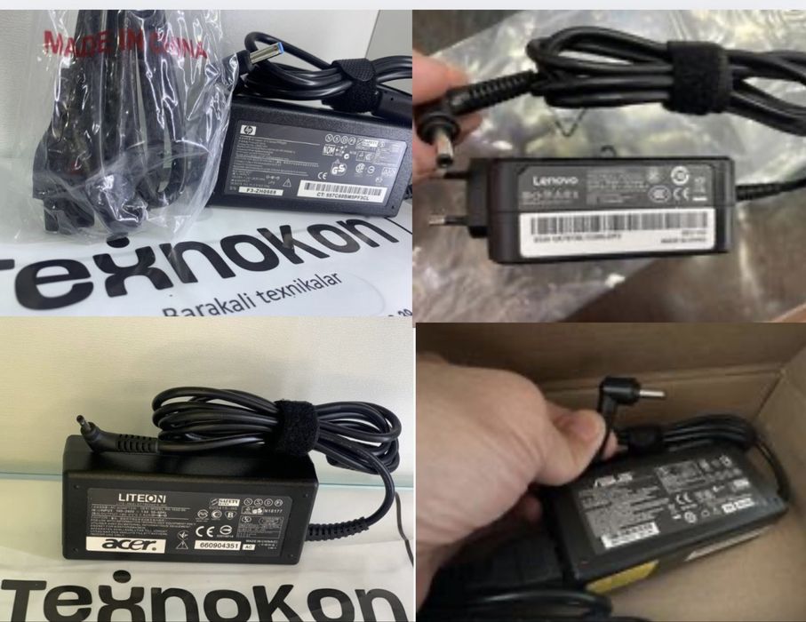 Акция! Достовка есть! Зарядка ноутбука блок питания! Zaryadka noutbuk