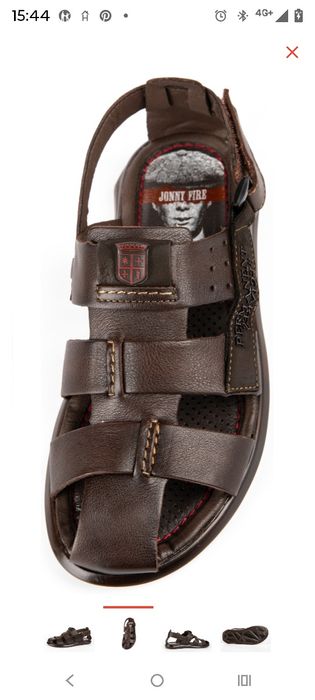 муж.сандали натуральная кожа, подошва термоэластпласт,Россия