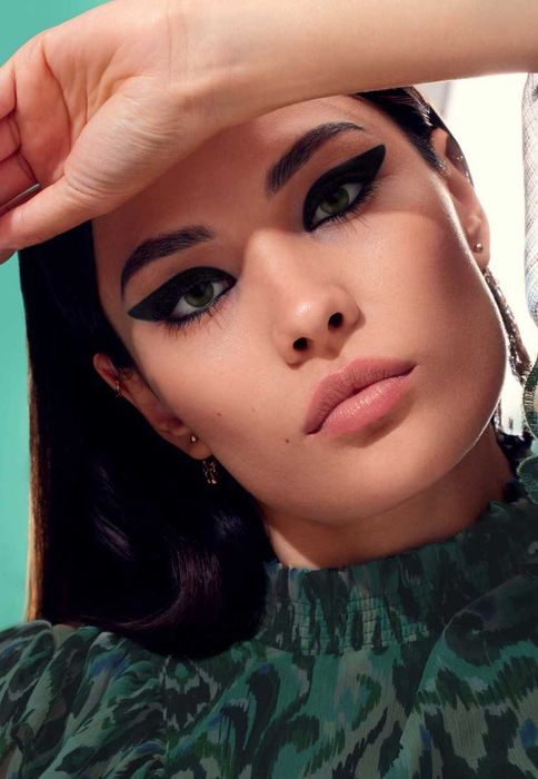 Тушь для бровей с усьмой и маслом тмина Halal, тон пепельно-коричневый