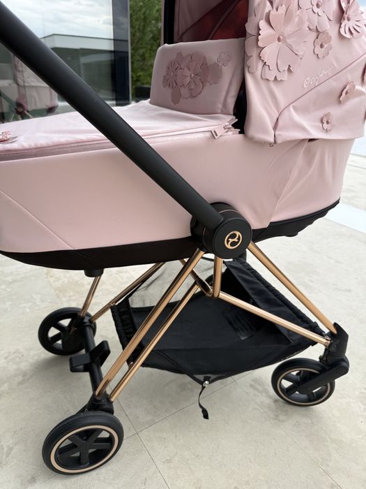 Vand carucior Cybex Mios Simply Flowers pink